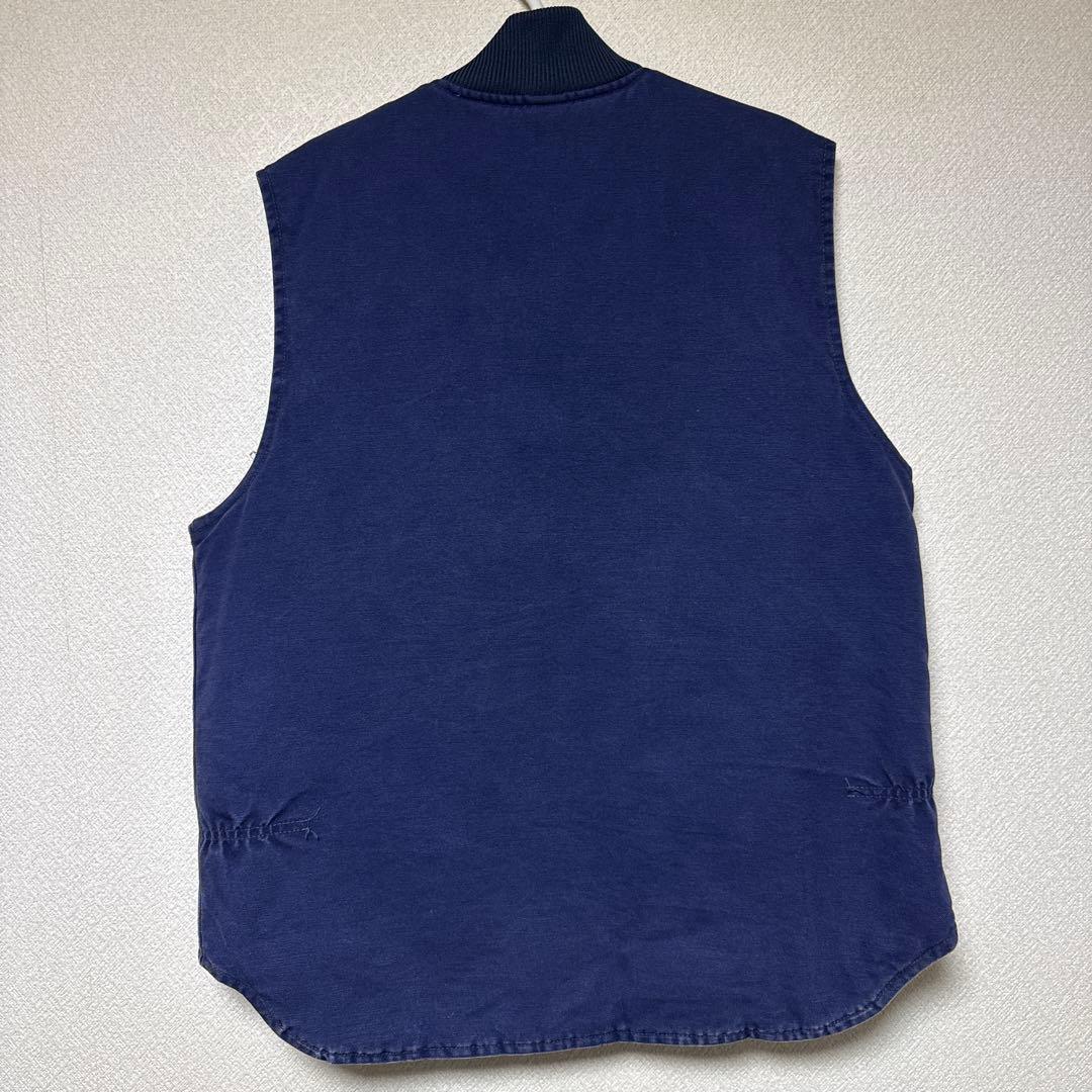 Carhartt ダックベスト ネイビー 90s タグ欠損