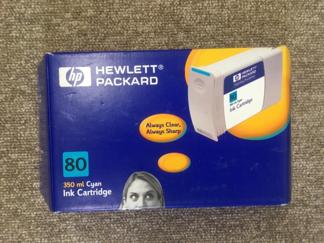 【純正】HP DesignJet インクカートリッジ80セット【6本】