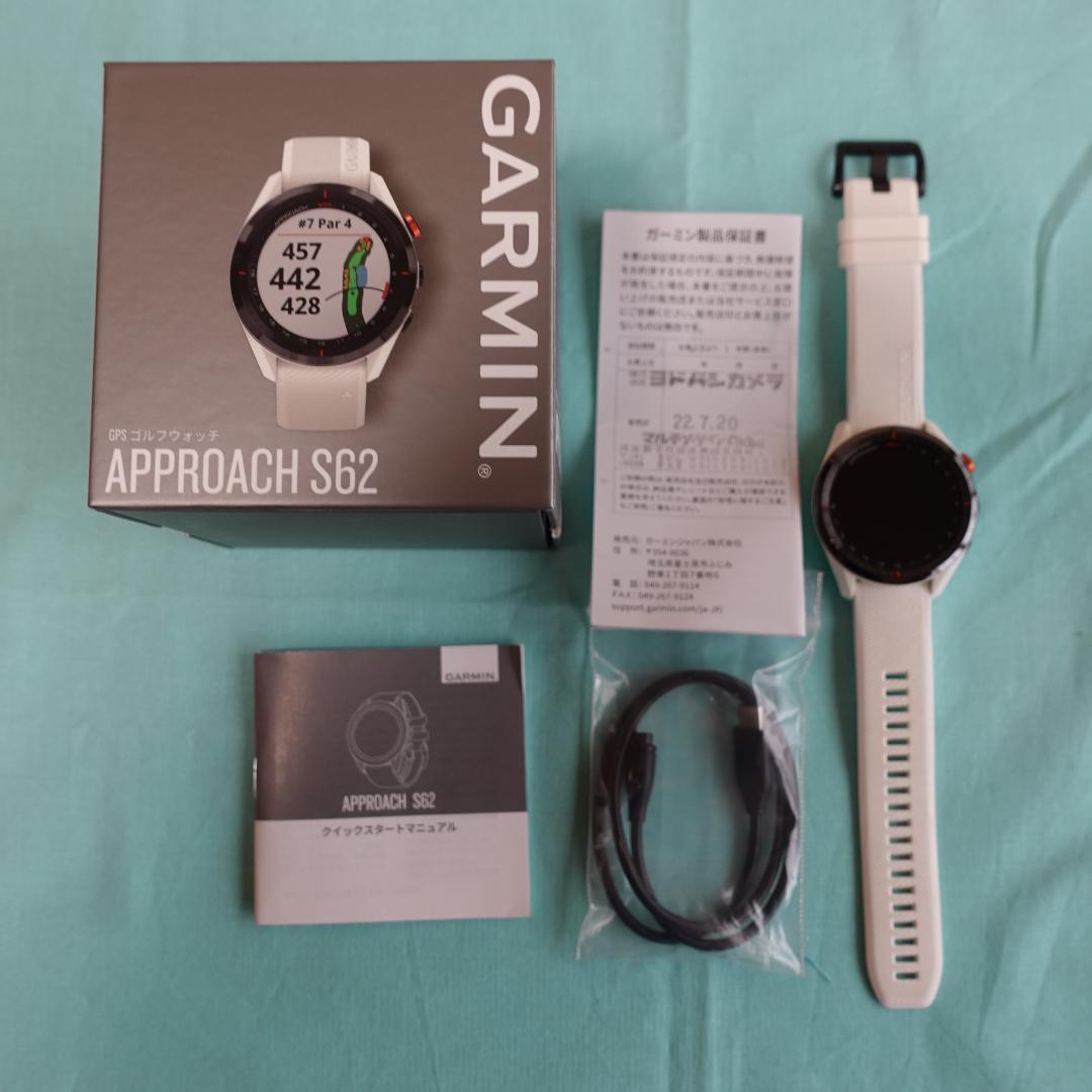Garmin Approach S62 GPSゴルフウォッチ