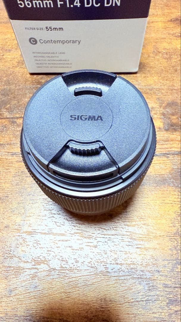 SIGMA 56mm F1.4 DC DN レンズ Xマウント フジフイルム