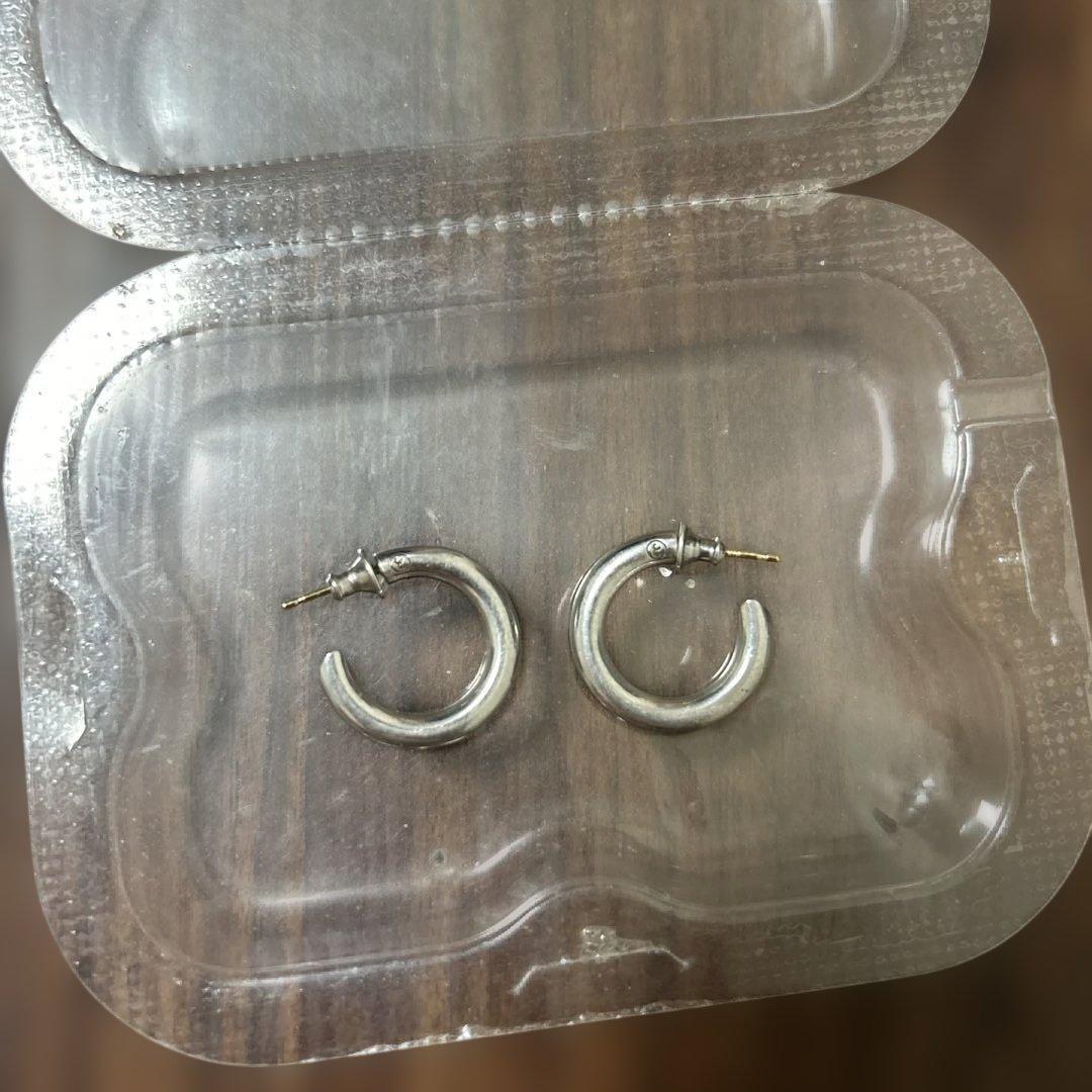 CAREERING 701 フープピアス シルバー ゴールド