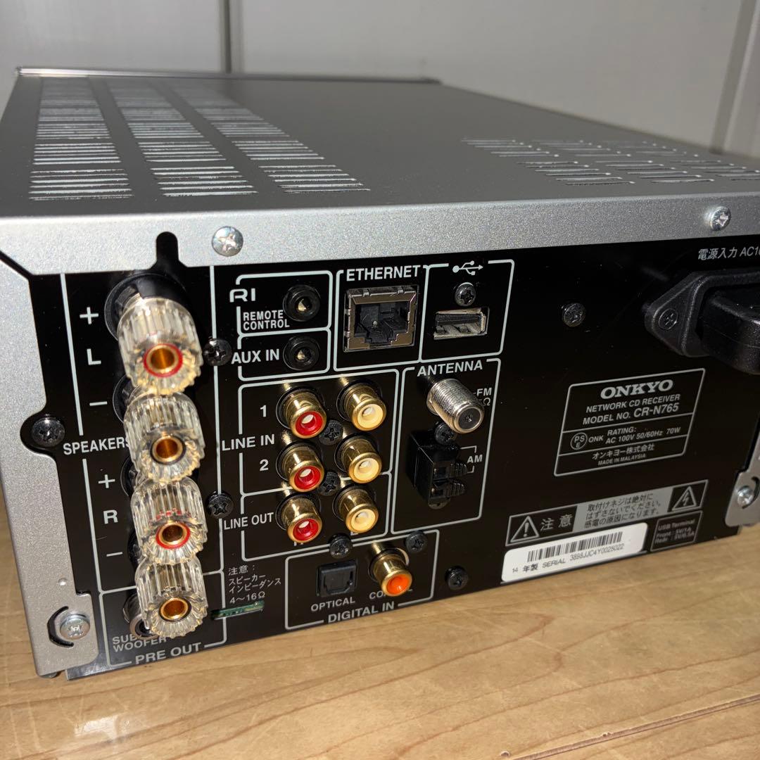名機！最高音質！ONKYO CR-N765 ネットワークレシーバー 動作ok