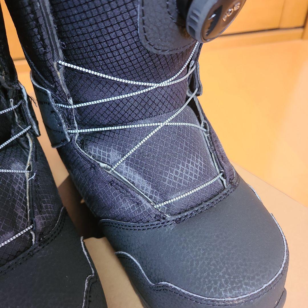 値下げ　BURTON ZIPLINE スノーボードブーツ ブラック　23センチ