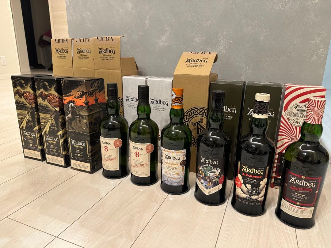 Ardbeg ウイスキー セット 8本　コミッティーリリース