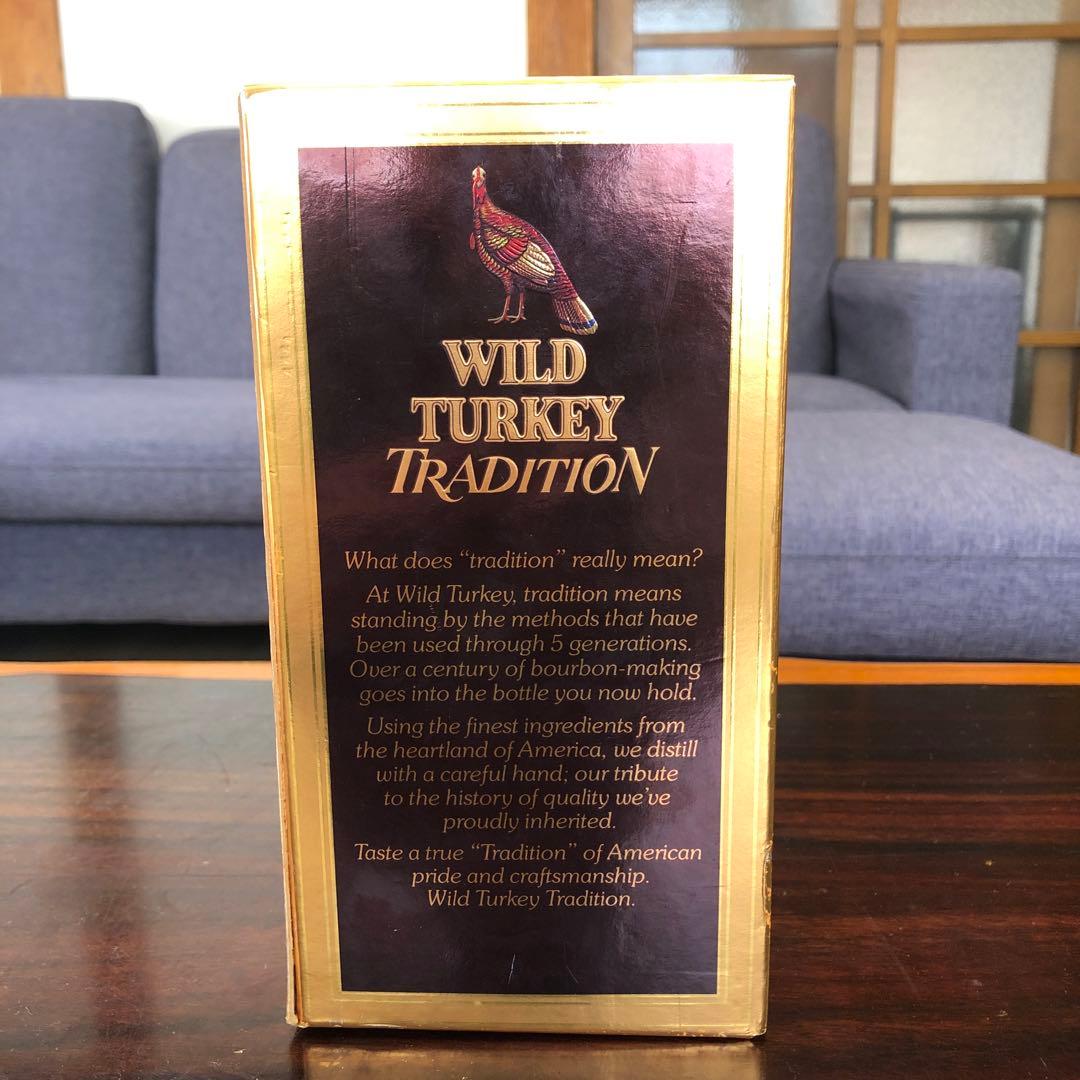 ワイルドターキー WILD TURKEY トラディション 750ml