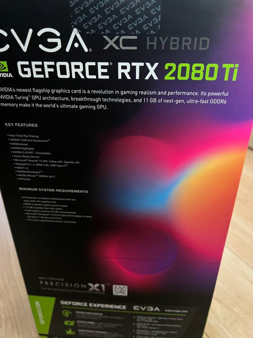 グラフィックボード・グラボ・ビデオカード EVGA GeForce RTX2080 Ti XC Hybrid Gaming