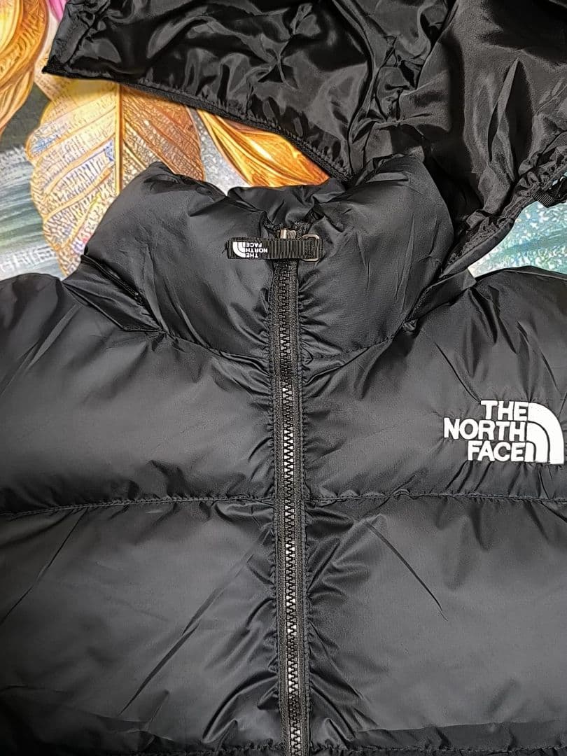 THE.. NORTH. . FACE ブラック..ダウンジャケット