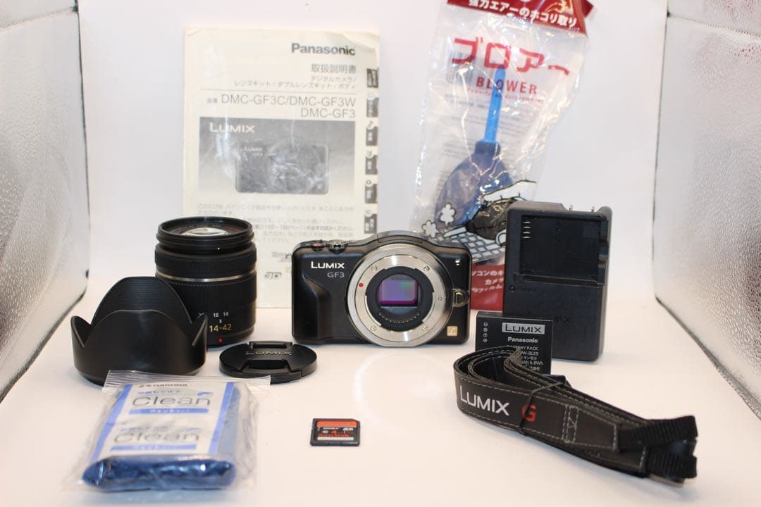 ★ショット数459回未使用級★ LUMIX DMC-GF3 レンズキット