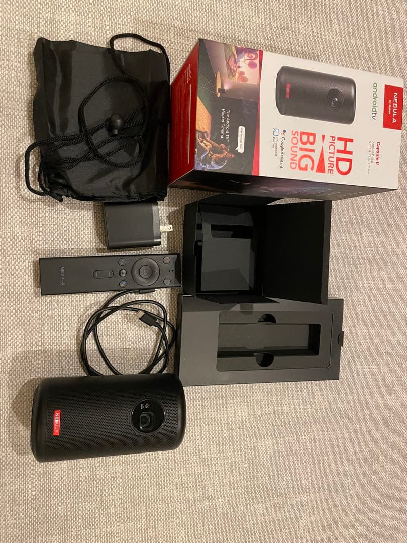 【動作確認済】Nebula Capsule II 【画面自動補正付き】