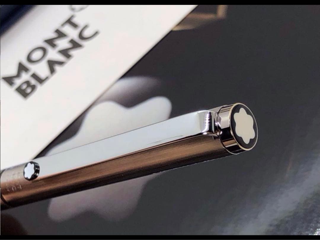 モンブラン　★カスタム・バフ仕上げNo2735★2色ボールペン鏡面仕上げの逸品！