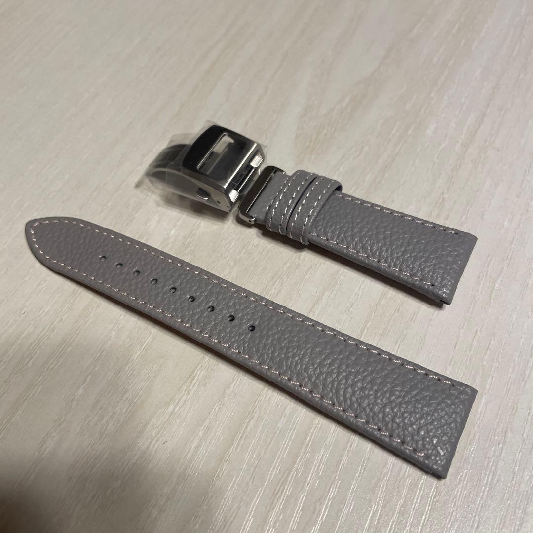 非売品　新品未使用品　グランドセイコー　レザーベルト　21mm グレー