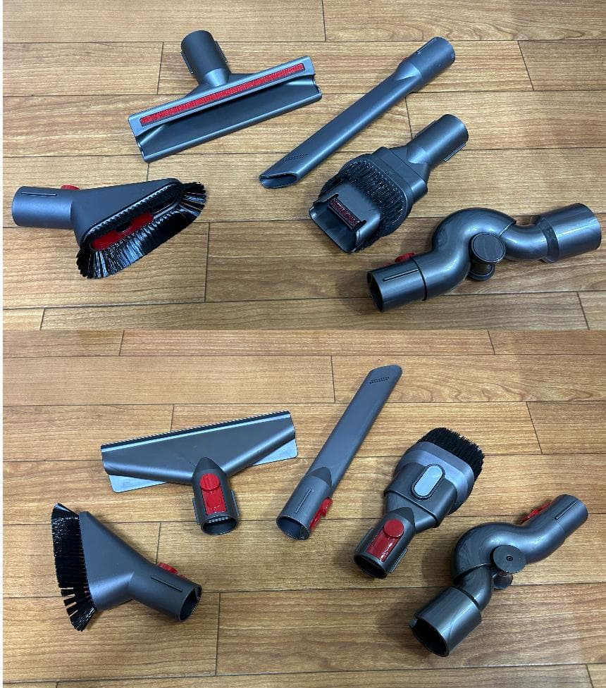 【美品】ダイソン dyson V8 fluffy アクセサリ 多数 洗浄除菌済