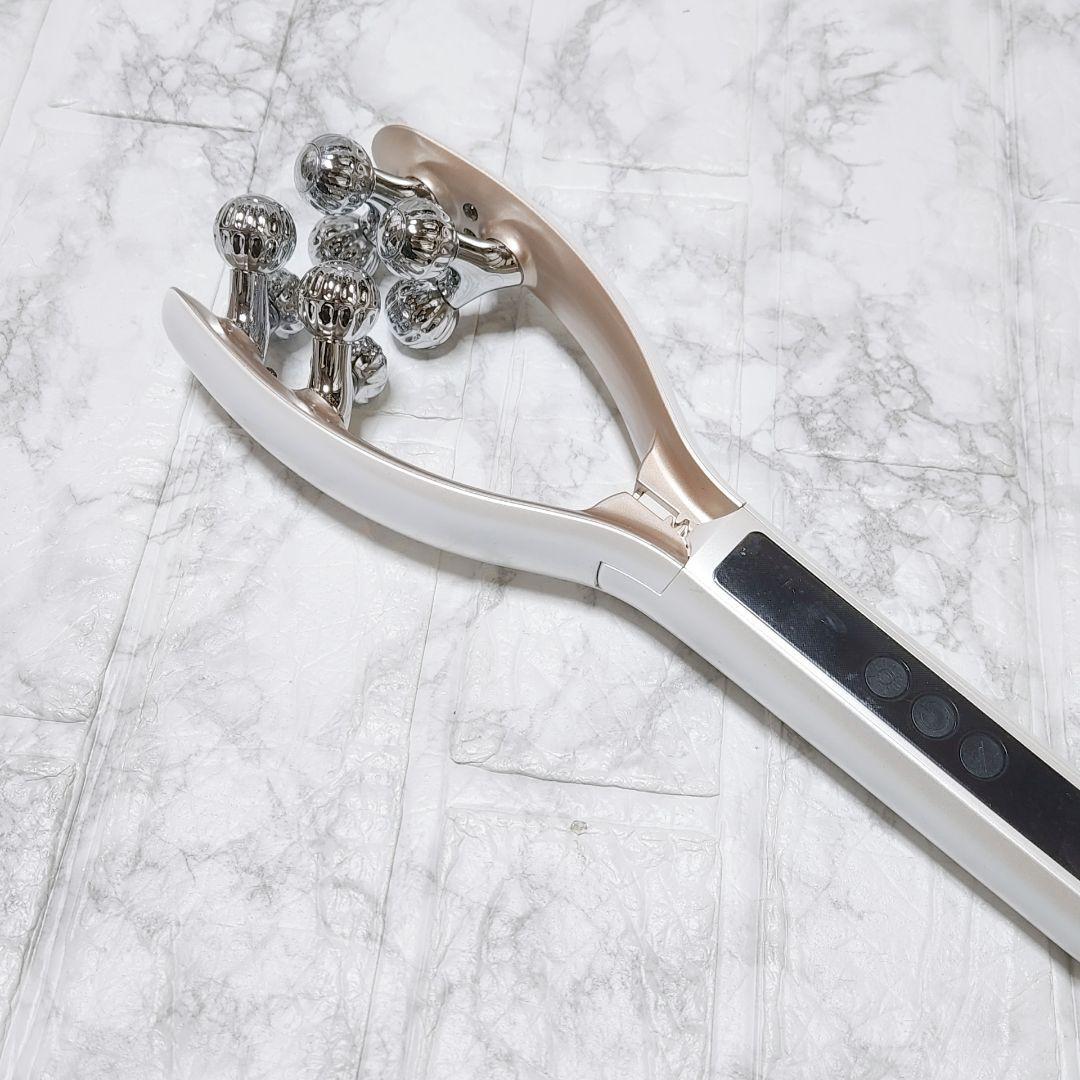 EMS美顔器 8個ローラー RFラジオ波 LED光エステ 9段階調節 リフトケア