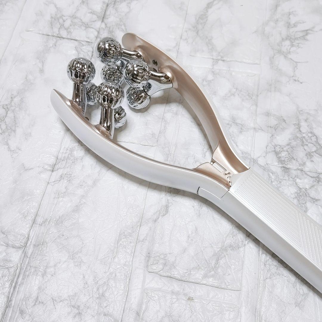 EMS美顔器 8個ローラー RFラジオ波 LED光エステ 9段階調節 リフトケア