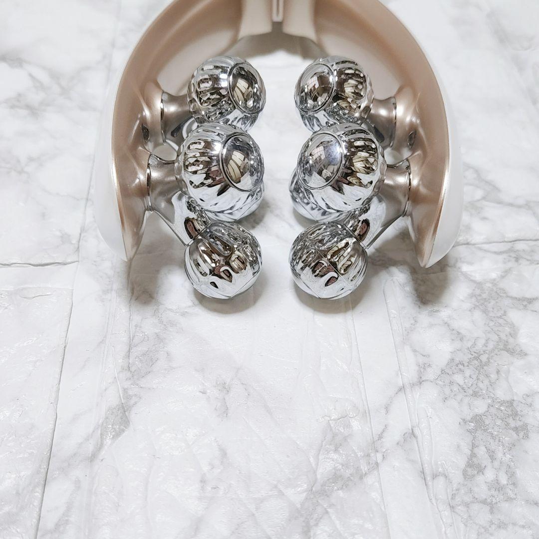 EMS美顔器 8個ローラー RFラジオ波 LED光エステ 9段階調節 リフトケア