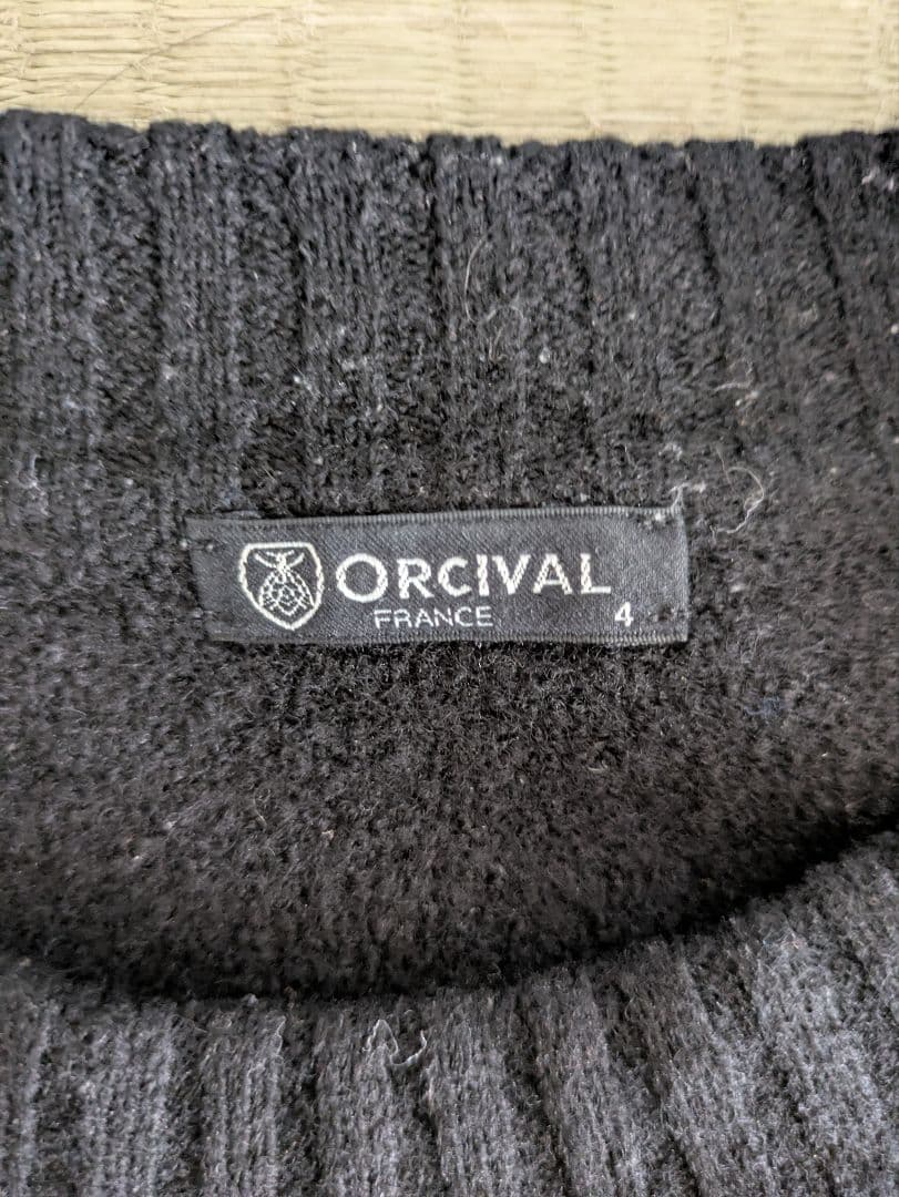 ​【美品】ORCIVAL | ウール クルーネックニット MEN Bshop