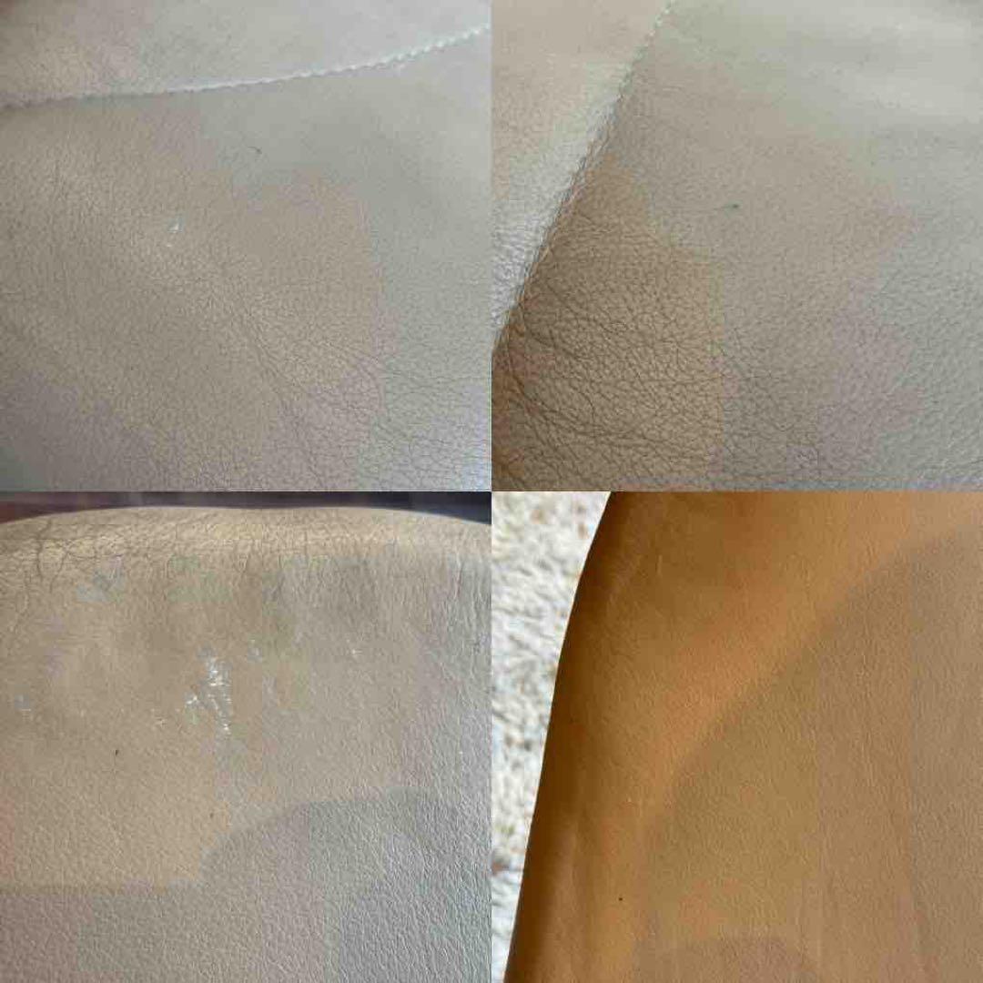 ②FUKURA フクラ　レザー　ヴィンテージ　レトロ　本革　ミッドセンチュリー