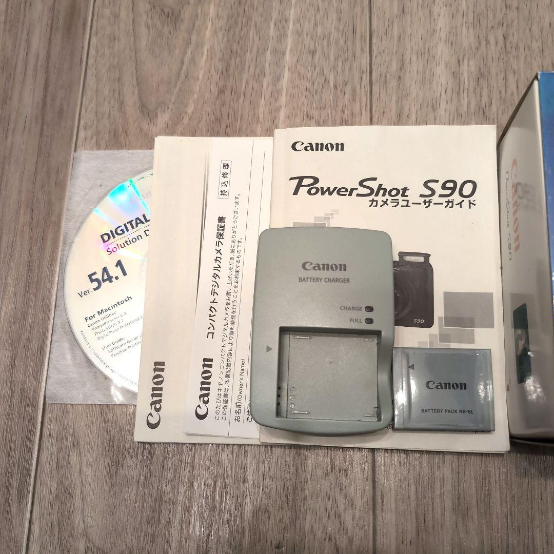 Canon PowerShot S90 デジタルカメラ
