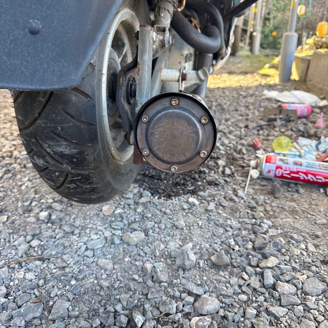 フュージョン　mf02社外マフラー