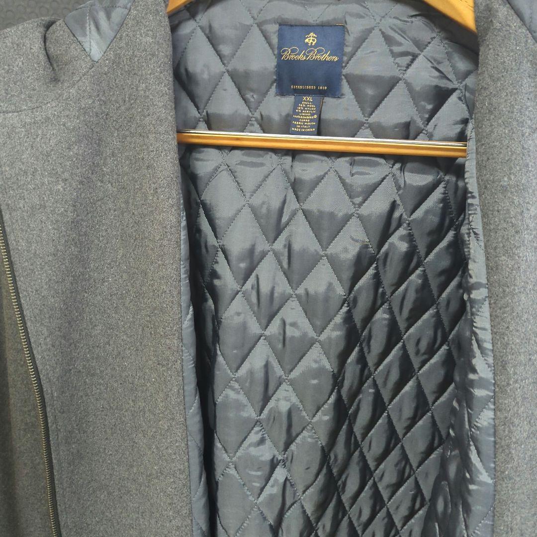 irodori Brooks Brothersグレー ダッフルコートXXL