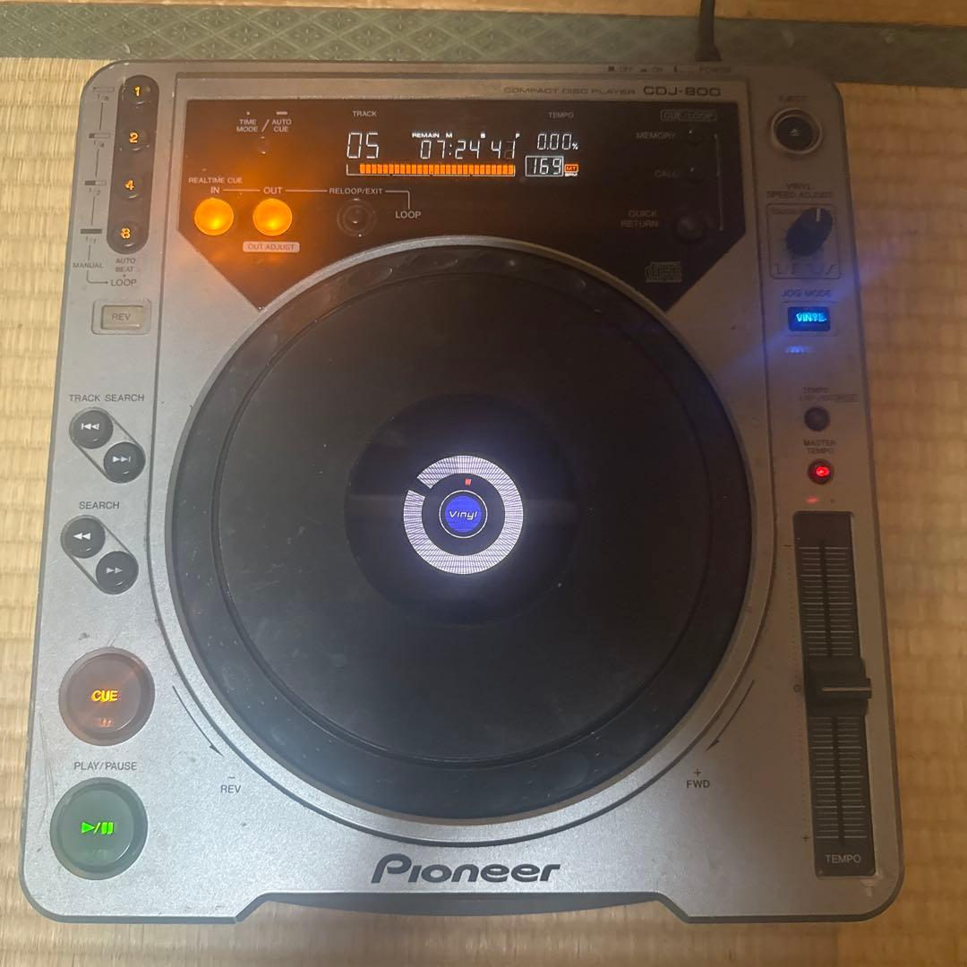 【DJ】Pioneer CDJ-800《動作確済み》