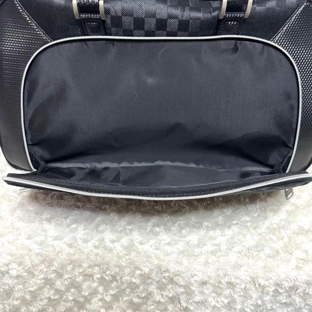 XXIO　ゼクシオ　ゴルフバック　ショルダー　チェック　黒　ダンロップ