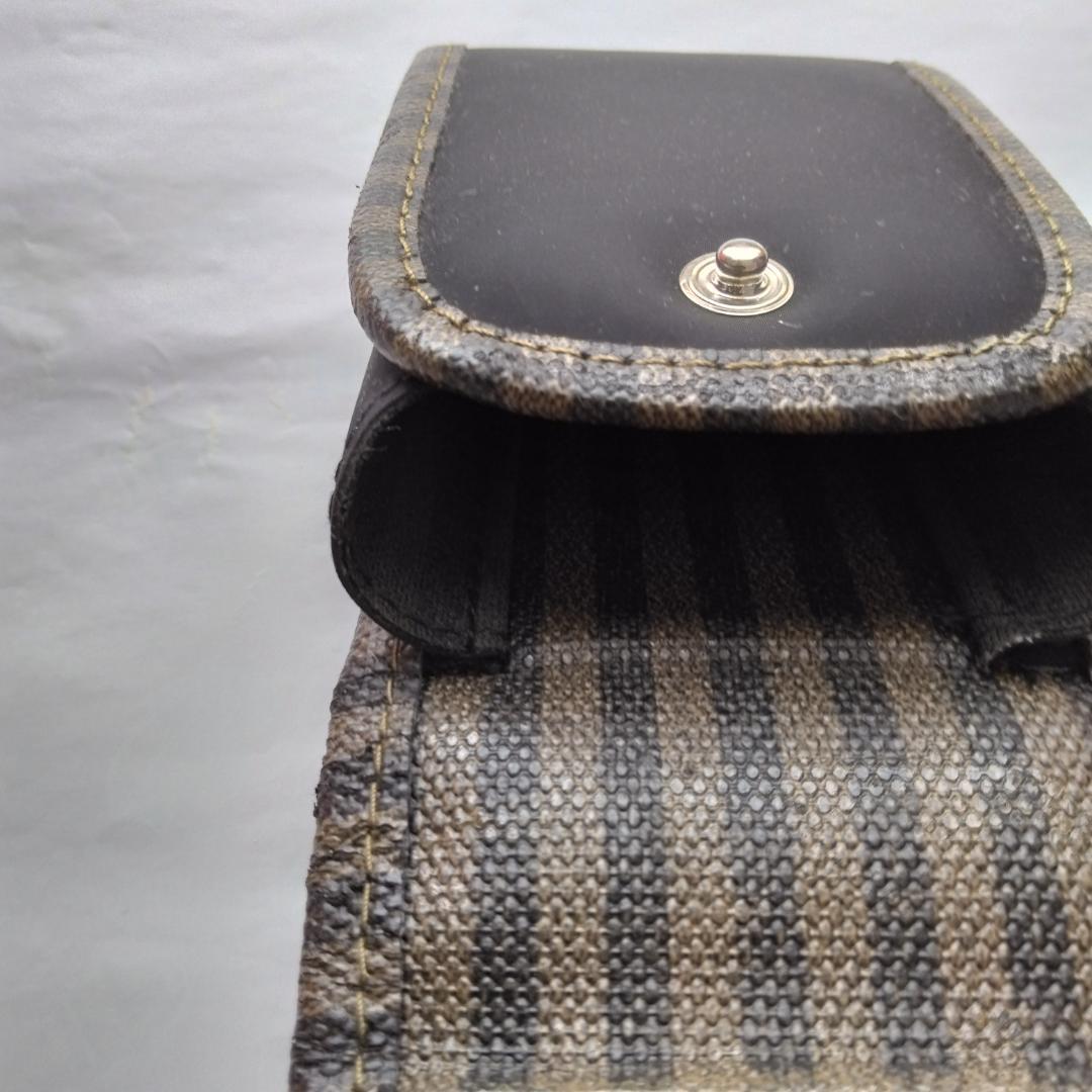 FENDI　黒　ブラウン　マルチケース　シガレットケース　たばこケース　煙草