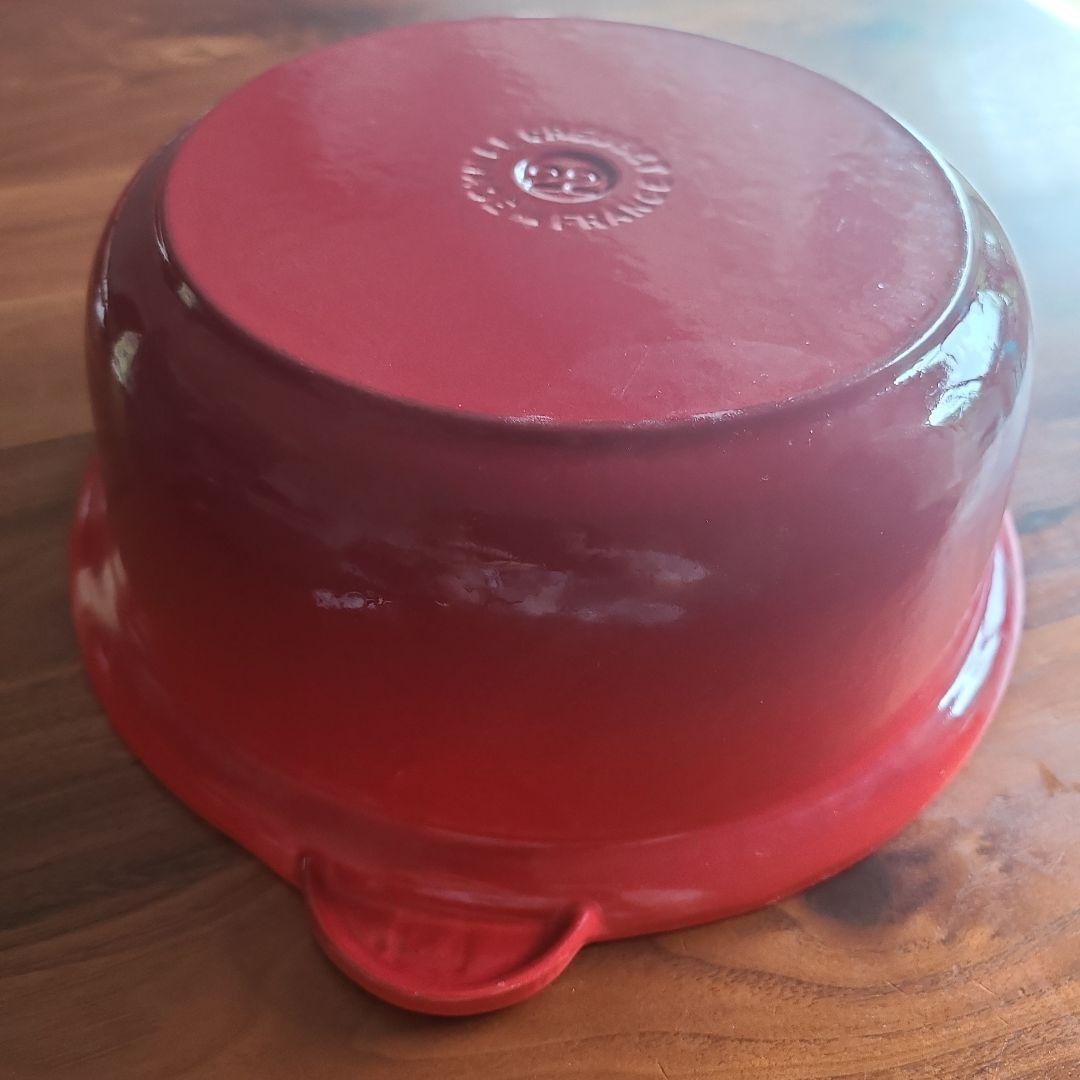 希少　ル・クルーゼ　マルチファンクション 片手鍋セット 赤　2way
