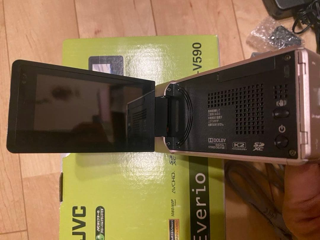 JVC Everio GZ-V590 ビデオカメラ本体
