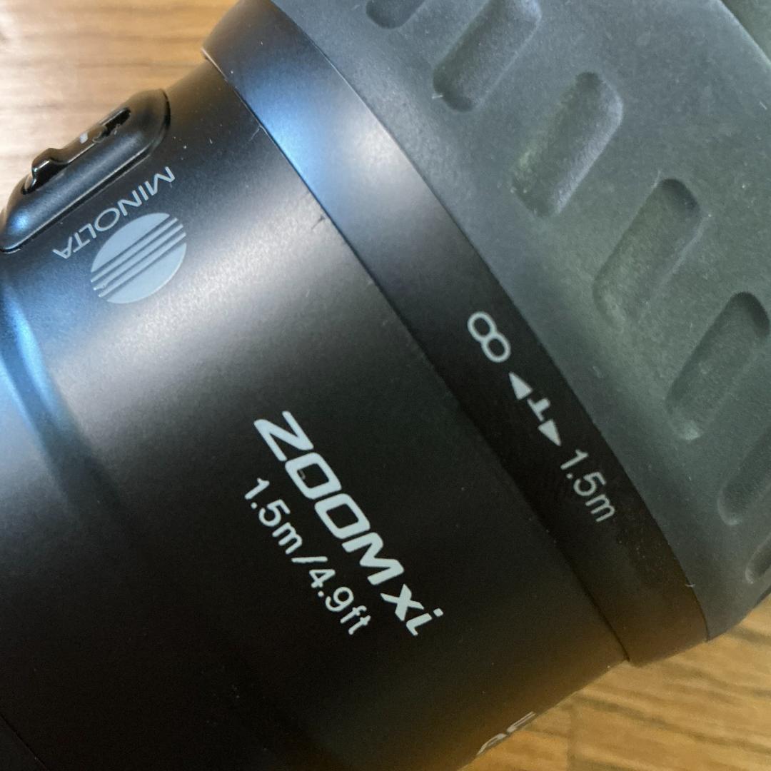 フィルムカメラ一眼レフ　ミノルタMINOLTA α3xi ズームレンズ2本つき