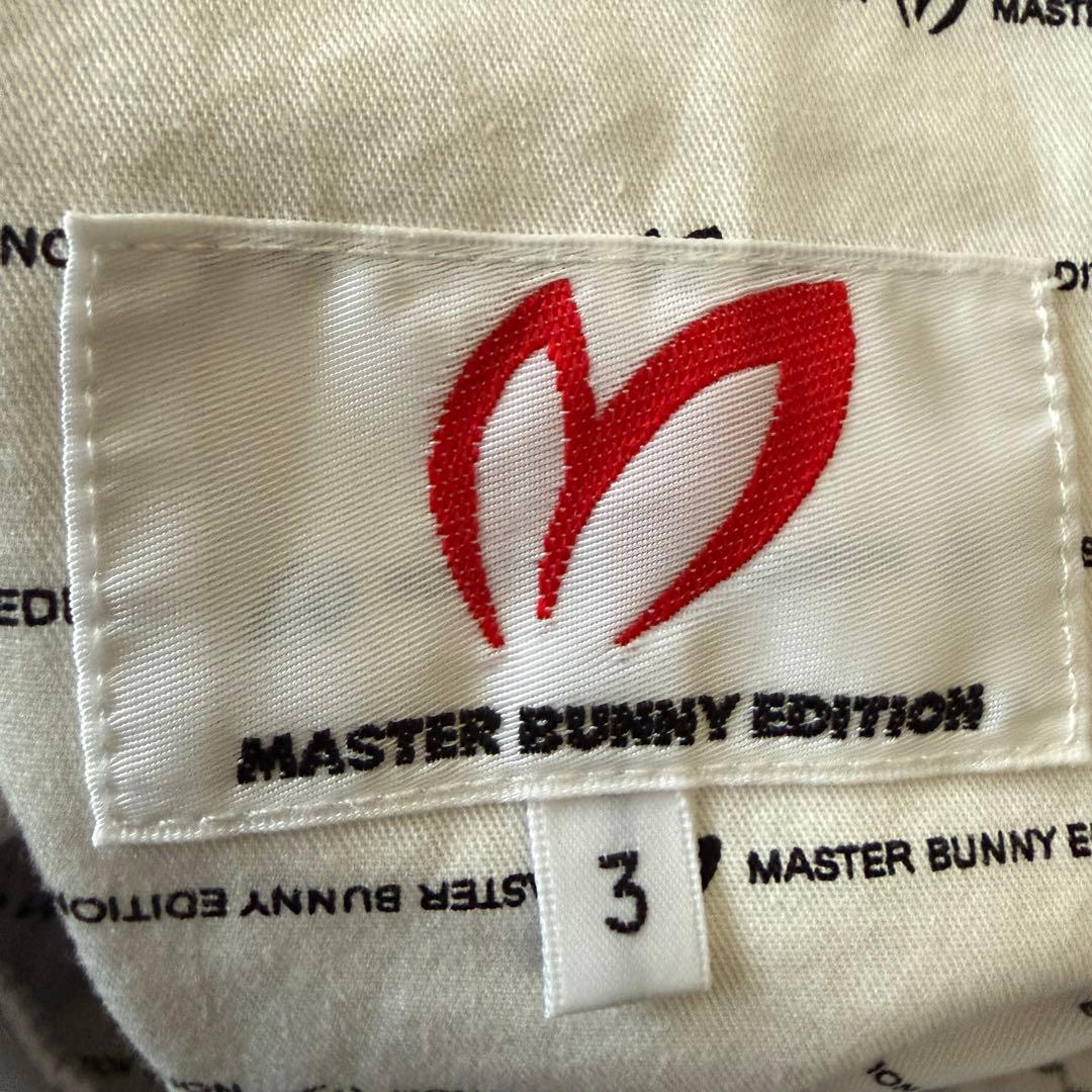 人気デザイン　マスターバニー　パンツ　S〜M相当　総柄　黒　グレー　3