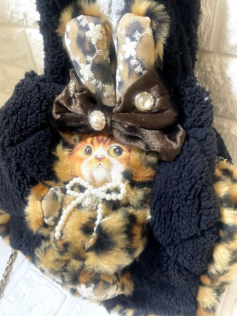 ぴ*ん様 コヤンイサムチョン　ハンドメイド ふわふわ　ショルダー取り外しトートバ