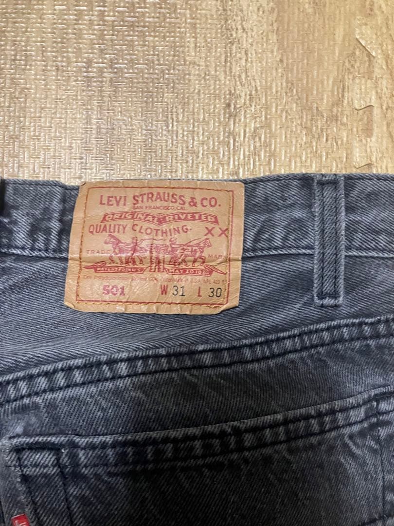 リーバイス USA製 Levi s 501 ブラック　 デニム　アメリカ　90s