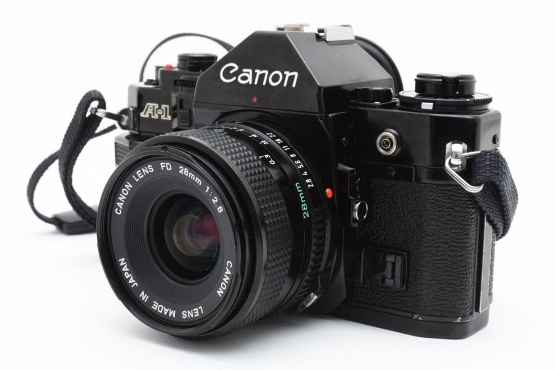 ◆美品 豪華！Canon A-1+New FD 28mm F2.8 フルセット