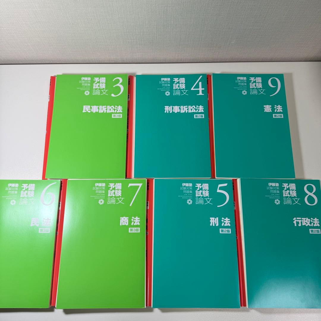 裁断済み 伊藤塾試験対策問題集:予備試験論文 赤本