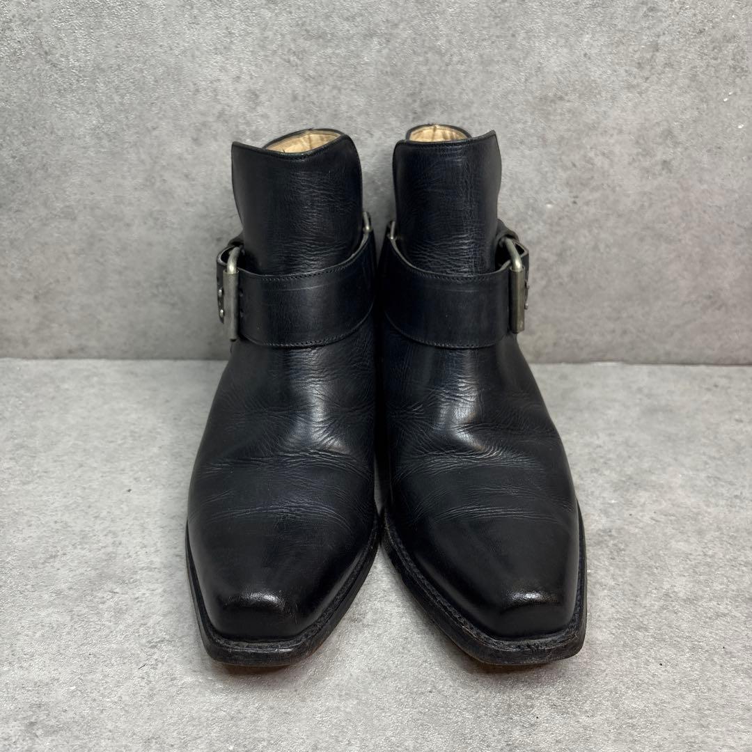 極美品！SANCHO サンチョ　スペイン製　ウエスタン　本革　ショートブーツ