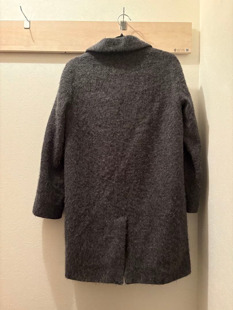A.P.C. ウールロングコート M グレー