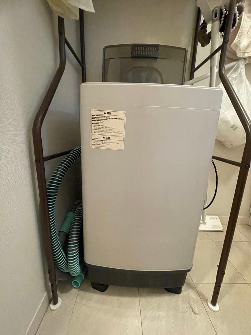 洗濯機 2台目　小さい　縦型 全自動　4.5kg コンパクト