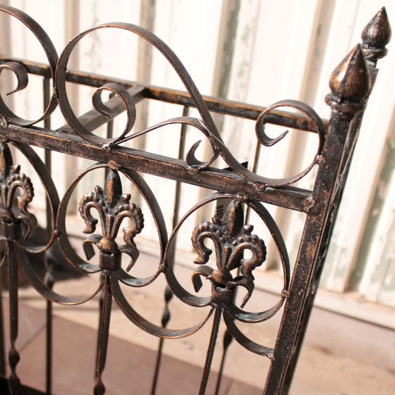 アイアン アンブレラスタンド 傘立て ブラック 収納 128-030