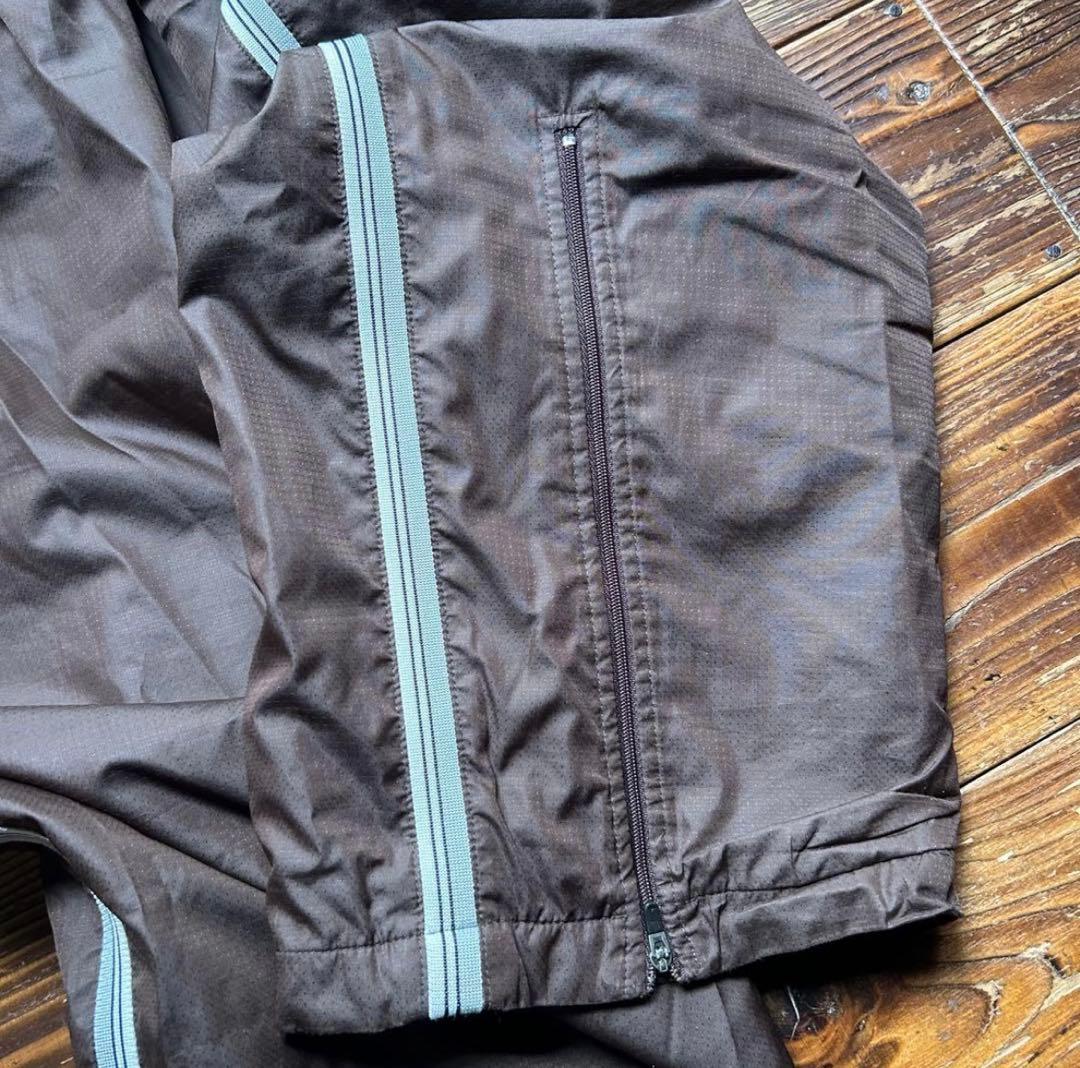 00s ナイキ ナイロン ジャケット パンツ セットアップ 裏地起毛 中綿