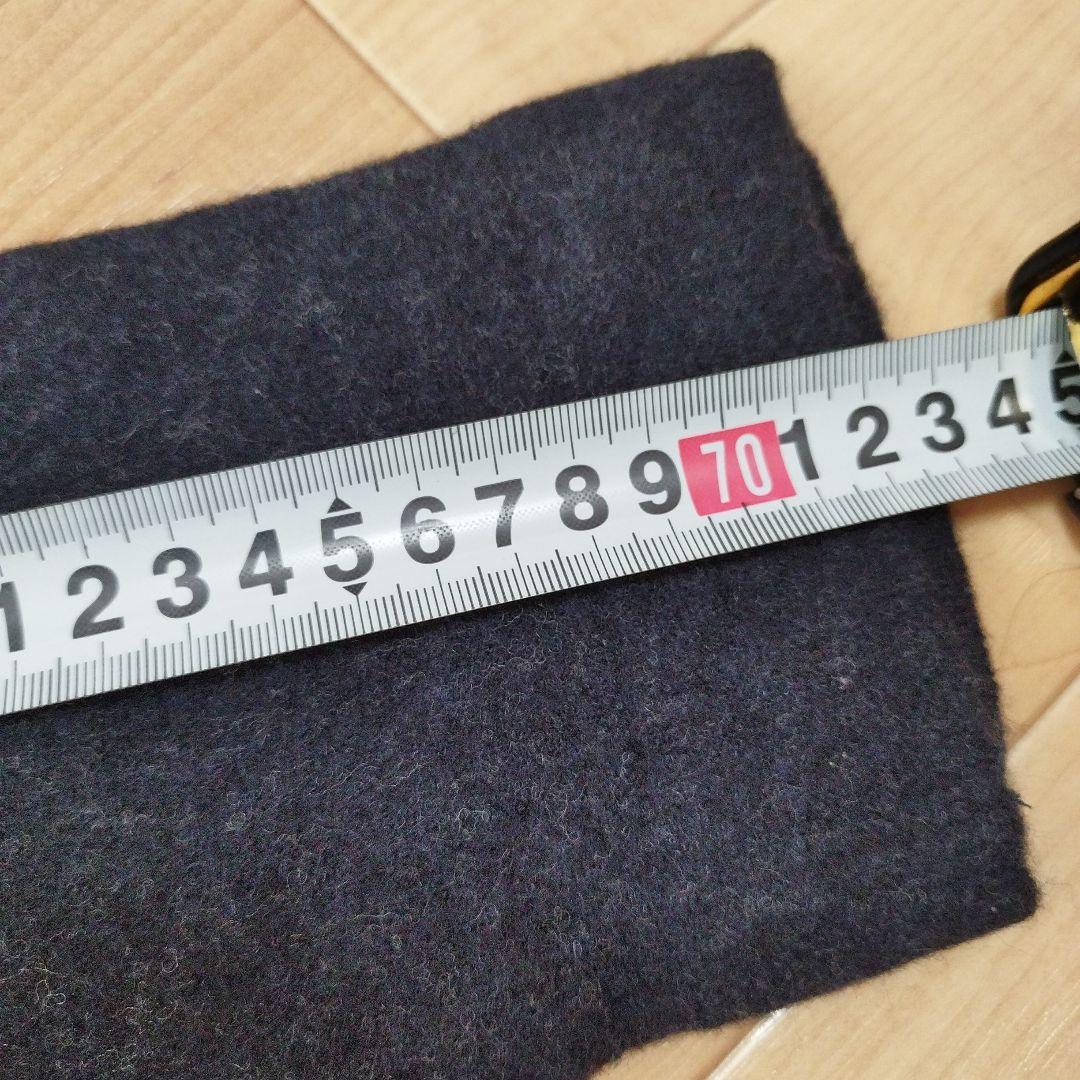 【115】45R　フロート縮絨　フリル ウール　ニット セーター お花　長袖