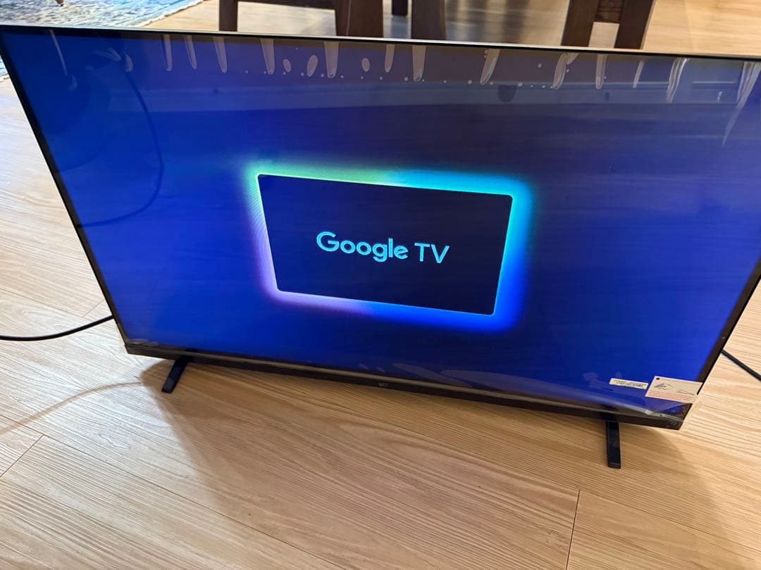 未使用品　Google TV 32V型 FPD チューナーレステレビ 720P