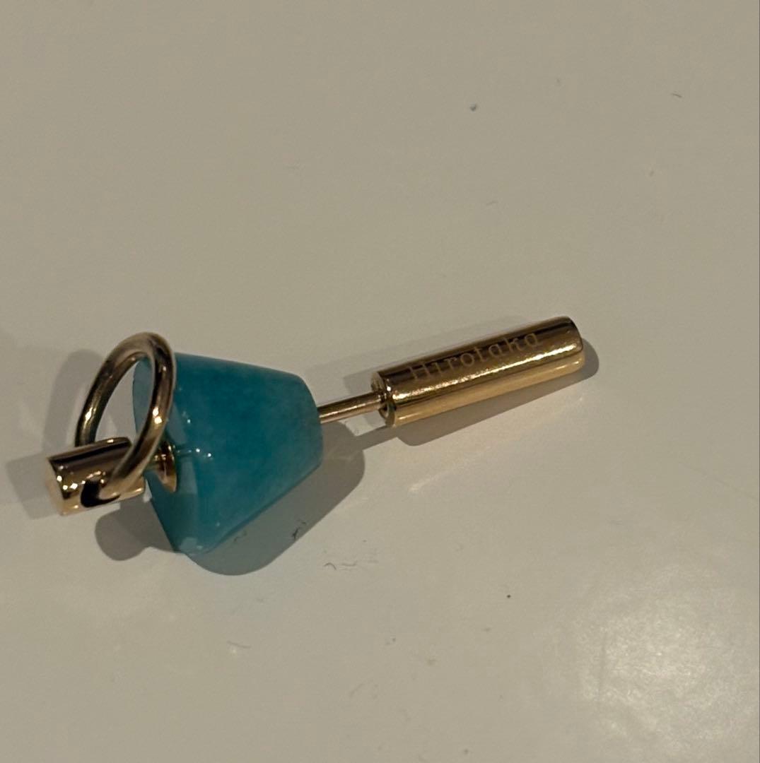 Hirotaka ドアノッカーピアス⭐︎アマゾナイト