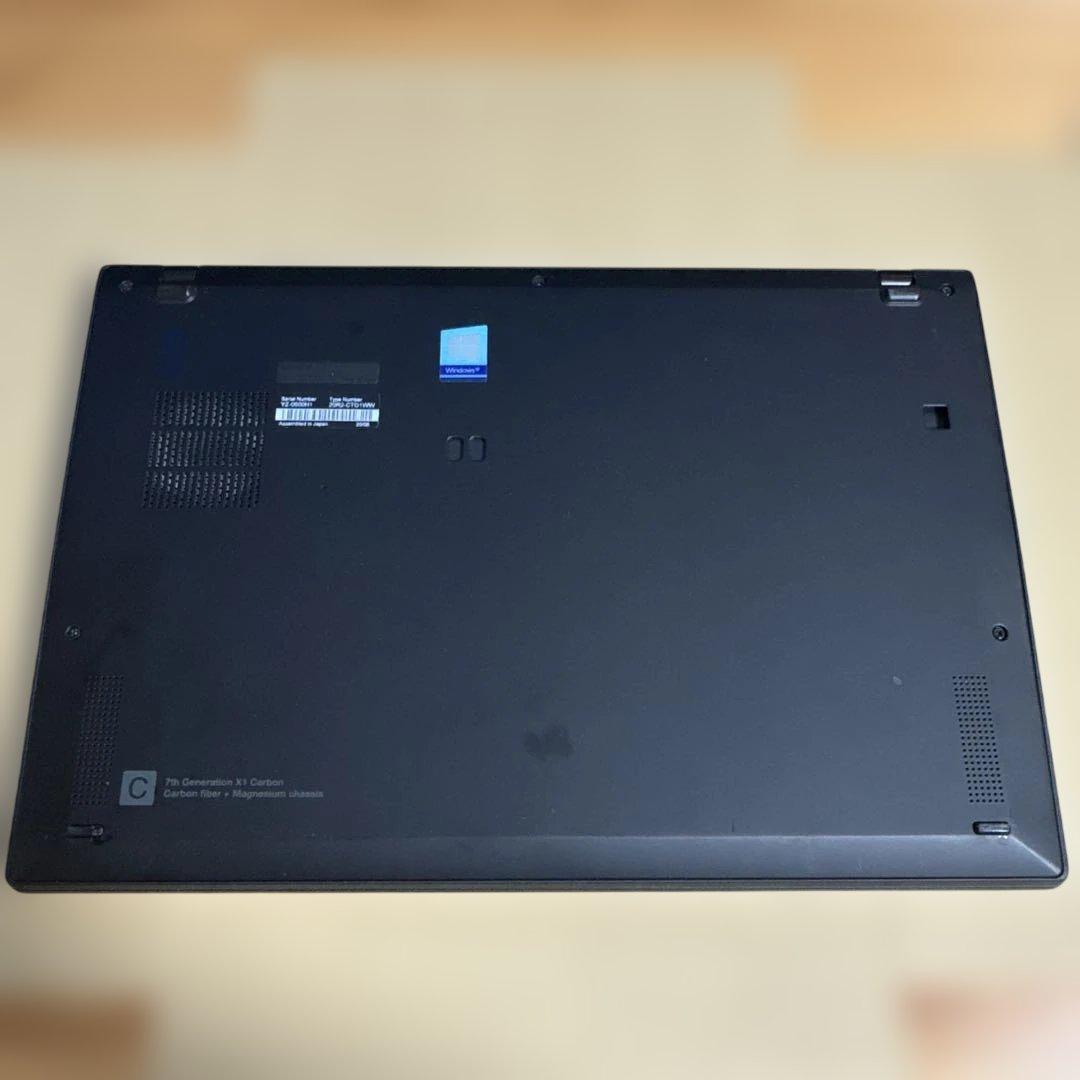 Windowsノート本体 ThinkPad X1 Carbon 7th Gen 20R2CTO1WW