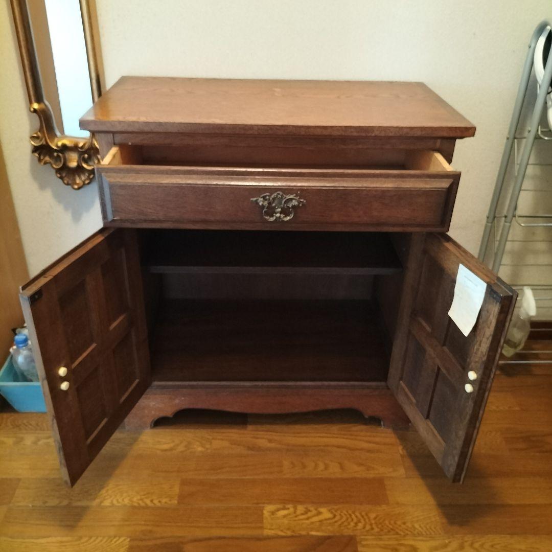 カリモク　 キャビネット　本棚　シェルフ　アンティーク　ヴィンテージ