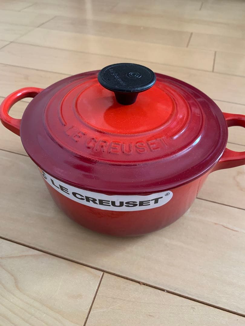 LE CREUSET 赤 両手鍋 16cm ⭐️未使用品⭐️