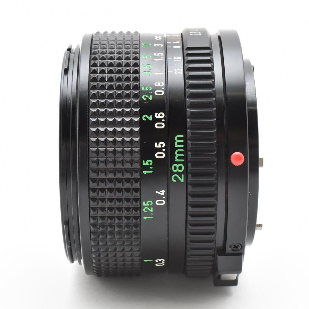 【美品】CANON NEW FD 28mm F2.8 #N8