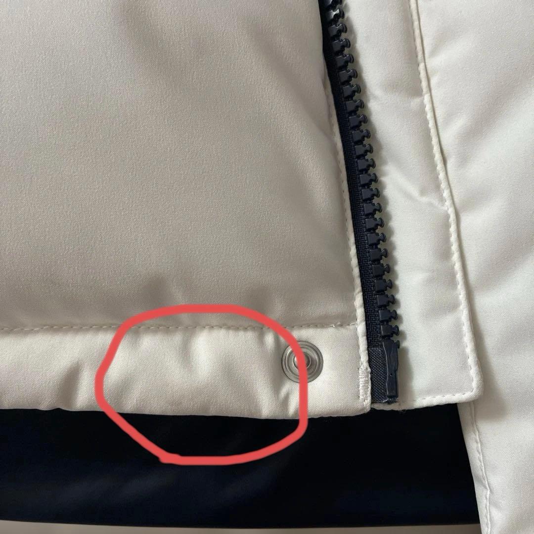 THE NORTH FACE ホワイトダウンジャケット　平昌オリンピック