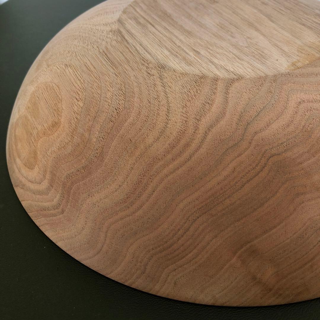 三谷龍二　丸皿　深皿　ボウル　器　木製　木工作家