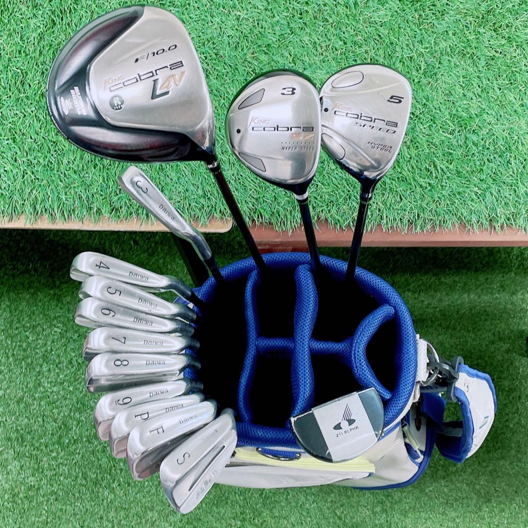ゴルフクラブ　メンズセット　初心者　キングコブラ　L4V やさしい　N2041